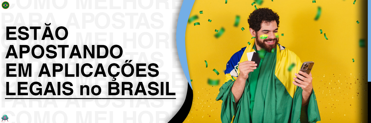 As aplicações de apostas no Brasil são legais e não proibidas por lei.