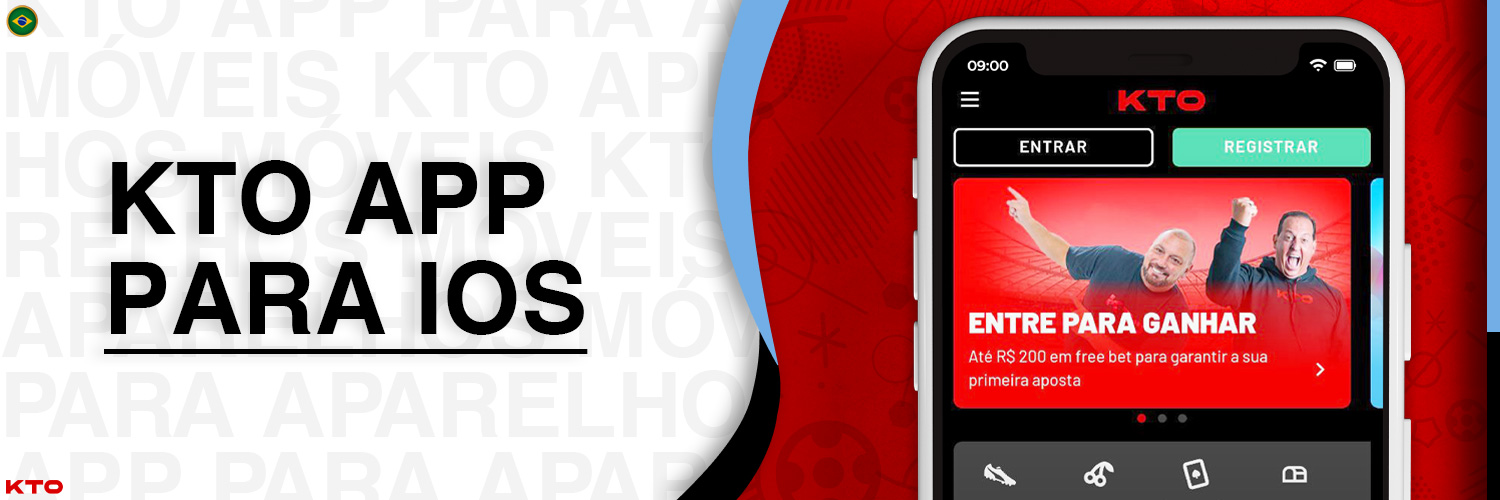 KTO App para iOS: Apostas Esportivas em seu iPhone