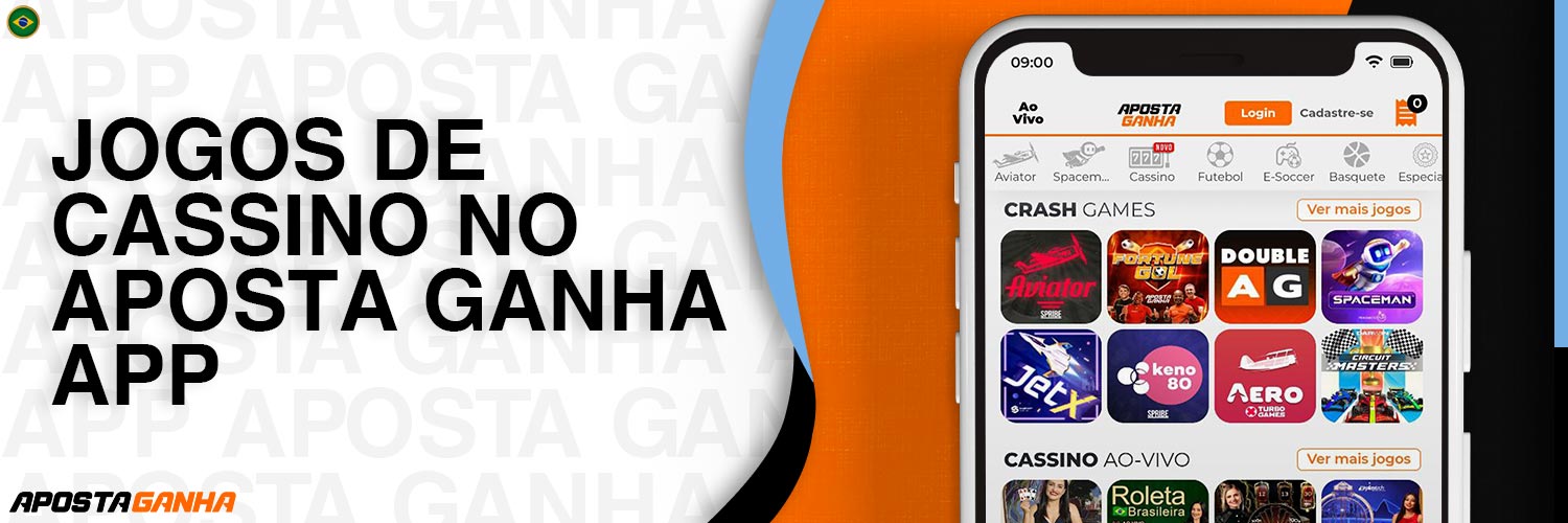 Revisão completa dos jogos de cassino no aplicativo móvel da Aposta Ganha.