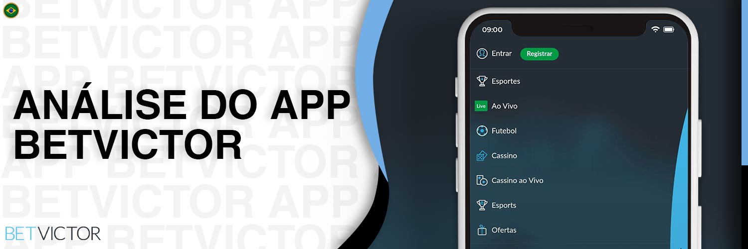 Revisão detalhada do aplicativo móvel BetVictor.