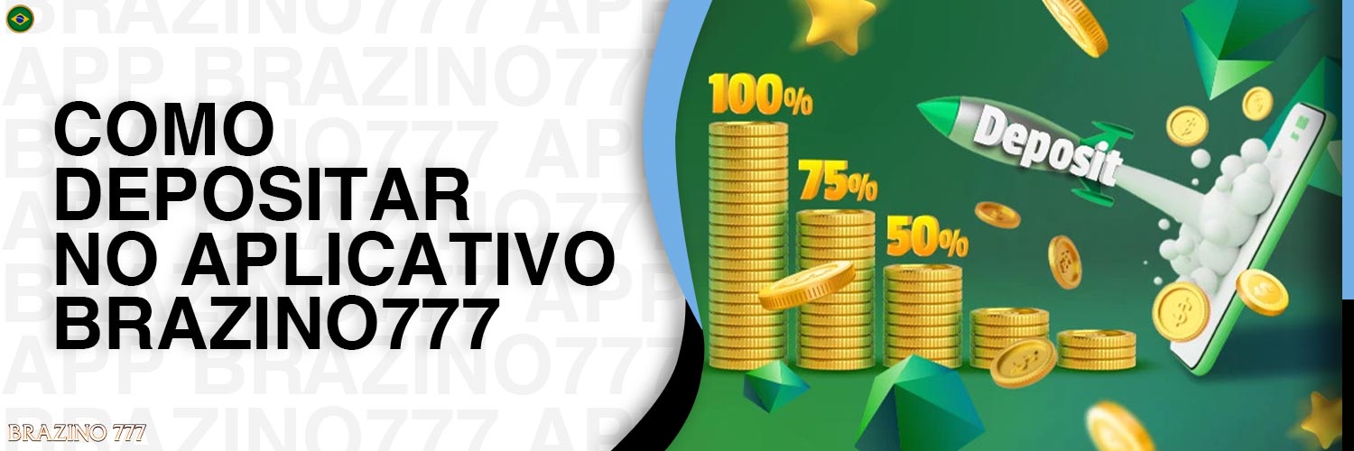 Revisão dos métodos de depósito disponíveis no aplicativo móvel da Brazino777 para jogadores no Brasil.