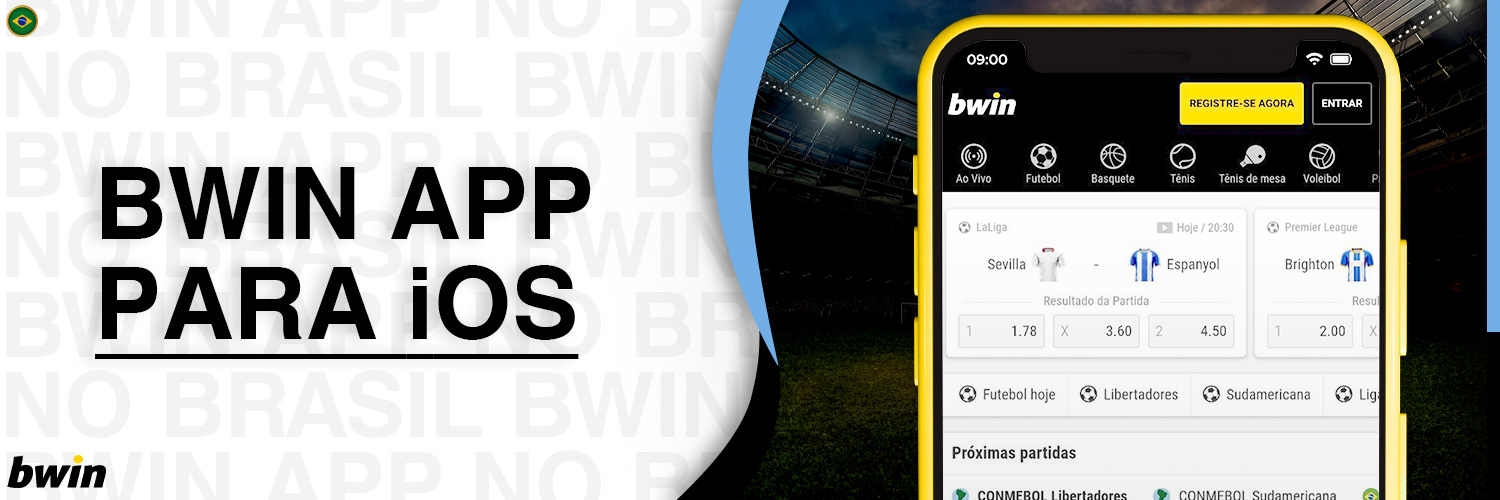 Informações pormenorizadas sobre a aplicação móvel BWIN para iOS