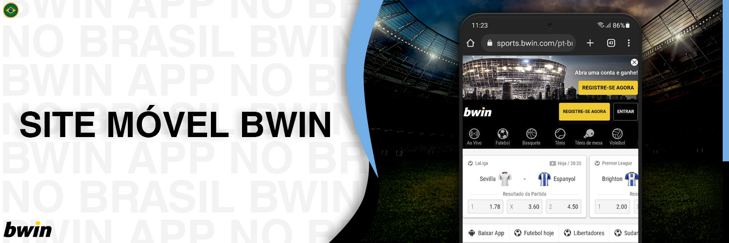Uma análise pormenorizada da interface, das características e do desempenho do sítio Web da BWIN adaptado aos dispositivos móveis