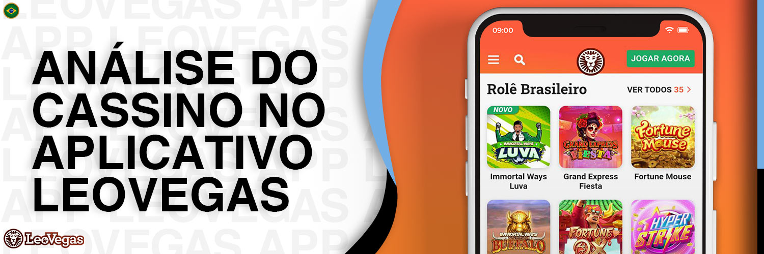 Revisão completa dos jogos de cassino no aplicativo móvel da LeoVegas.