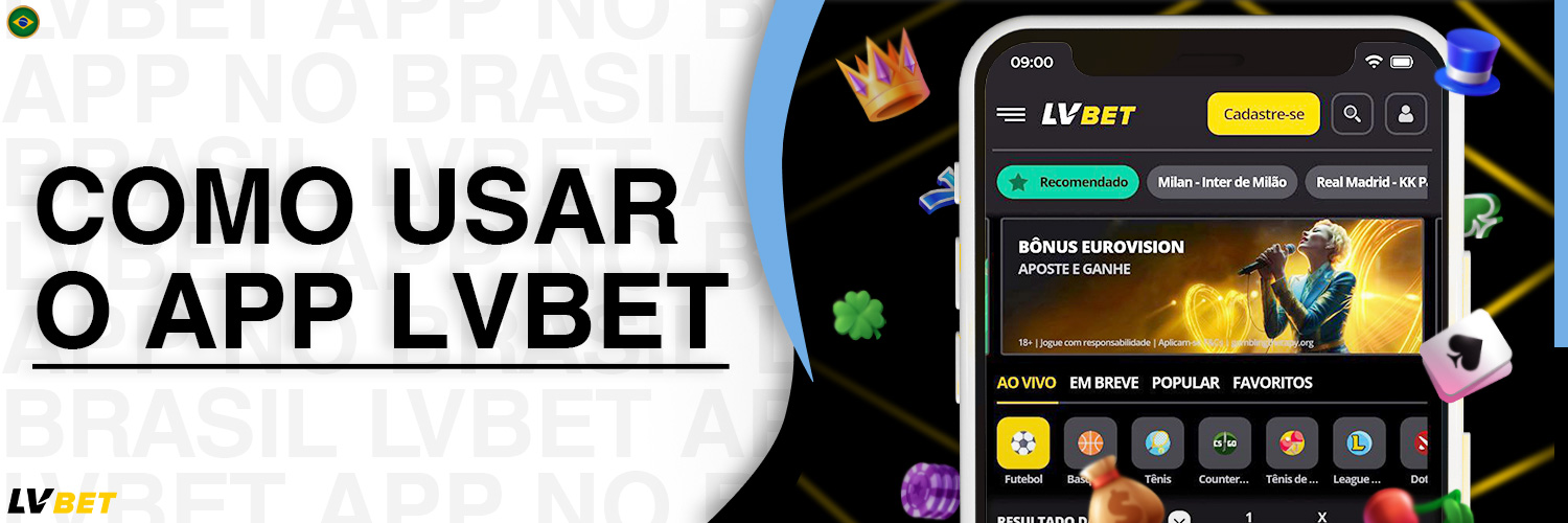 Um guia detalhado sobre como usar a aplicação móvel LvBet App Brasil