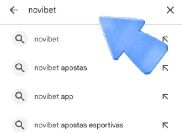 Pesquisa do Novibet App na Apple Store