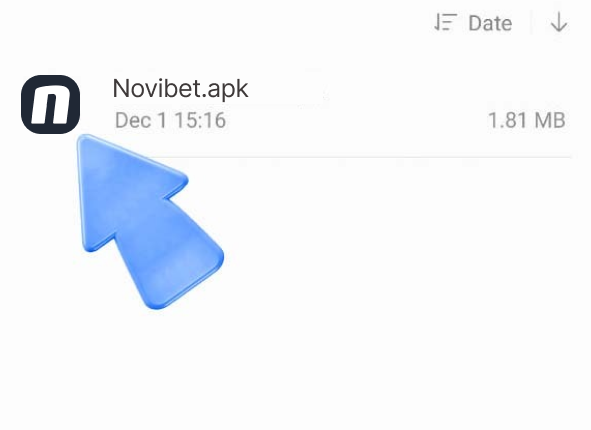 Download e instalação do Novibet App